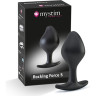 Анальная втулка MYSTIM Buttplug Rocking Force S с электростимуляцией, чёрная (блок импульсов — отдельно) 46270